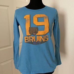 UCLA BRUINS Vinatge Style Spirit Shirt, Longstreet, Size S